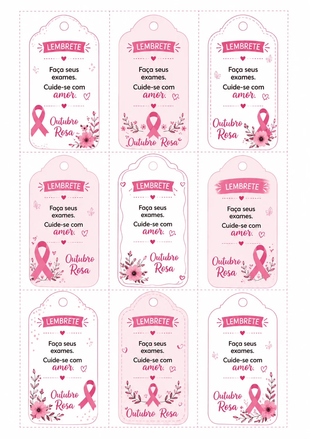 Tags Outubro Rosa